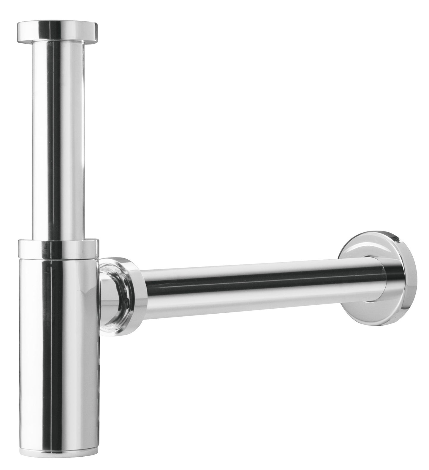 Rubinetterie Treemme 3M Albatros IT 0405 CC ZZ ZZ Sifone A Vista Tondo Materiale Ottone Finitura Cromata