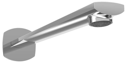 Rubinetterie Treemme 3M Albatros RWIT 4C47 CC 01 Soffione Doccia A Parete Rettangolare A Mensola Lunghezza 357 mm Getto a Pioggia Stile Moderno Materiale Ottone Finitura Cromato