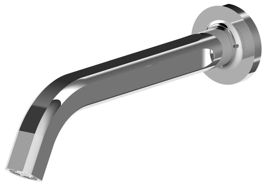 Rubinetterie Treemme 3M Appia IT 3C61 CC ZZ HF Bocca a Muro per Vasca 240 mm Getto di Erogazione Uscita Acqua Installazione a Parete Materiale Ottone Finitura Cromata Stile Classico Contemporaneo Monoforo Lunghezza 250 mm