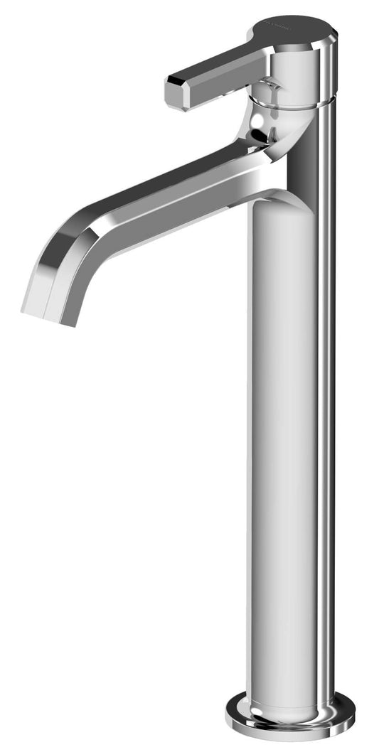 Rubinetterie Treemme 3M Aurelia IT 2C18 CC AU ZZ Miscelatore Monocomando Lavabo Alto 230 Da Appoggio Monoforo 1 Manopola Miscelazione Meccanica Stile Classico Contemporaneo Altezza 317 mm Profondità 198 mm Materiale Ottone Finitura Cromata