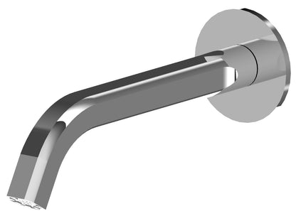 Rubinetterie Treemme 3M Aurelia IT 2C61 CC ZZ ZZ Bocca a Muro 230 mm Getto di Erogazione Uscita Acqua Installazione a Parete Materiale Ottone Finitura Cromata Stile Classico Contemporaneo Monoforo Lunghezza 240 mm