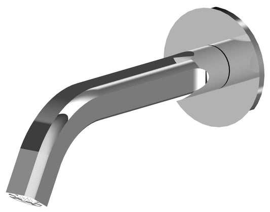 Rubinetterie Treemme 3M Aurelia IT 2C63 CC ZZ HF Bocca a Muro per Vasca 190 mm Getto di Erogazione Uscita Acqua Installazione a Parete Materiale Ottone Finitura Cromata Stile Classico Contemporaneo Monoforo Lunghezza 200 mm