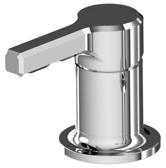 Rubinetterie Treemme 3M Aurelia RWIT 2C68 CC 01 Miscelatore Monocomando Remoto Da Piano Per Vasca Appoggio Forma Tonda Monoforo 1 Leva Stile Classico Contemporaneo Materiale Ottone Finitura Cromata