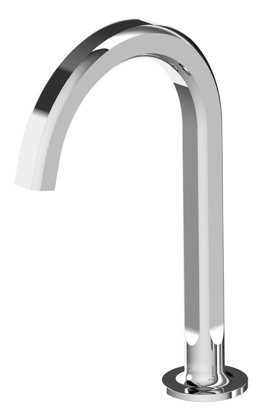 Rubinetterie Treemme 3M Aurelia RWIT 3C16 CC 20 Bocca Lavabo Da Piano 196 mm Getto di Erogazione Uscita Acqua Installazione Ad Appoggio Materiale Ottone Finitura Cromata Stile Classico Contemporaneo Forma Tonda Monoforo Altezza 289 mm Profondità 209 mm