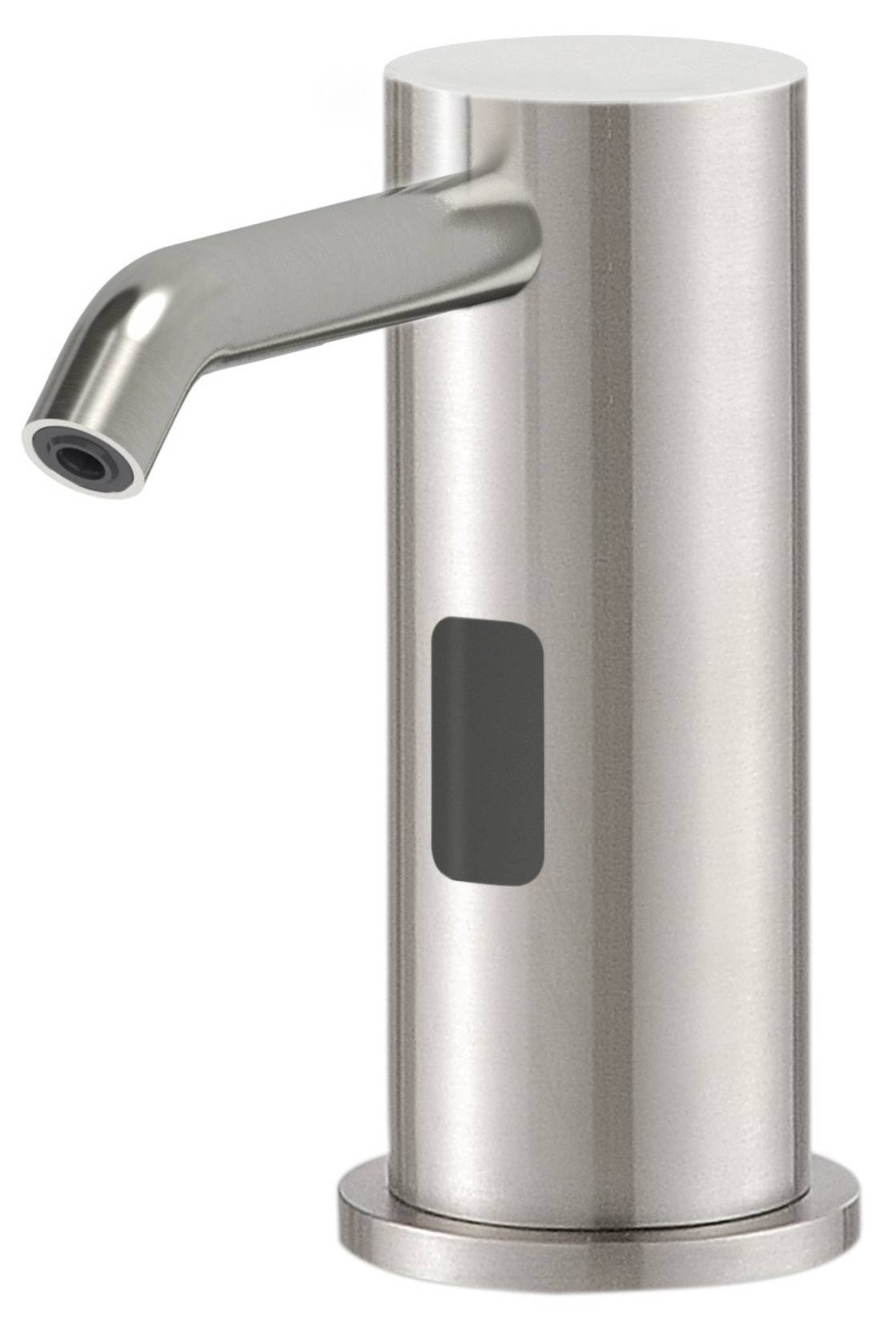 Rubinetterie Treemme 3M Electronic Washbasin Tap IT 1355 IS ZZ ZZ Dosatore Elettronico con Sensore Fotocellula Solo Per Sapone Liquido Con Alimentazione Elettrica Ad Appoggio Materiale Acciaio Finitura Inox Spazzolato Opaco