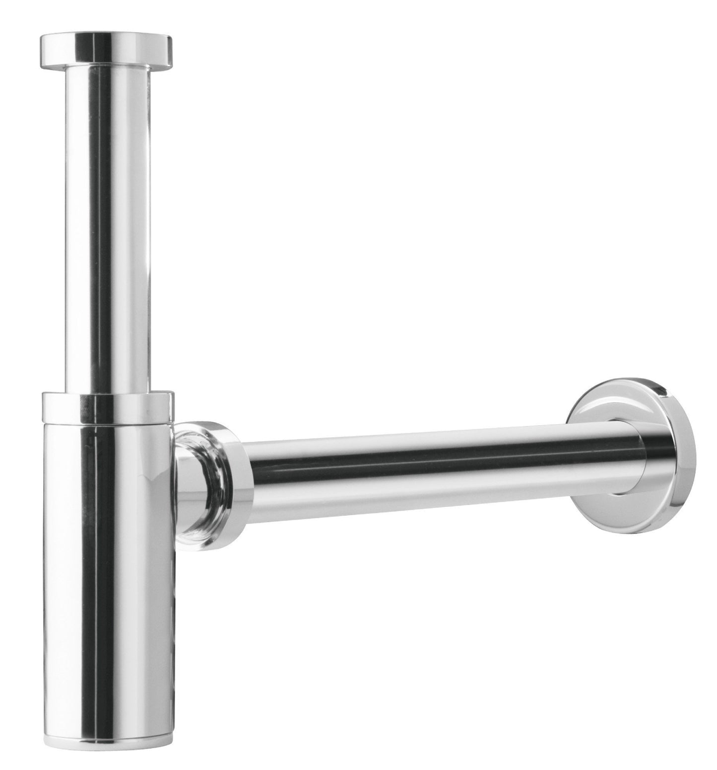 Rubinetterie Treemme 3M Contract Footprint IT 0409 CC ZZ ZZ Sifone A Vista per Bagno Forma Tonda Materiale Ottone Finitura Cromata