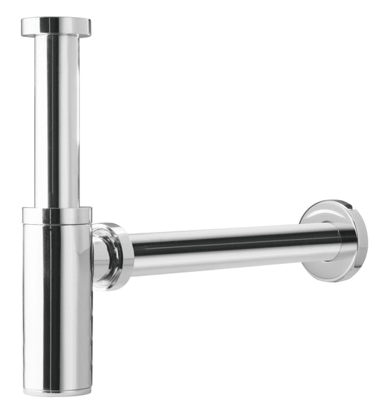 Rubinetterie Treemme 3M Contract Footprint IT 0409 CC ZZ ZZ Sifone A Vista per Bagno Forma Tonda Materiale Ottone Finitura Cromata