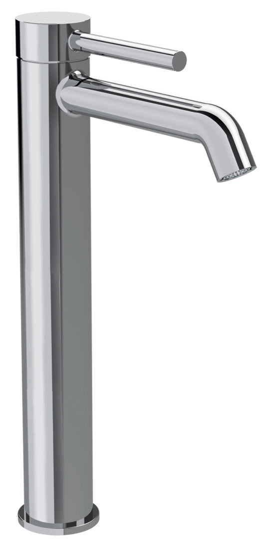 Rubinetterie Treemme 3M Contract Footprint IT 8C18 CC FP ZZ Miscelatore Monocomando Lavabo 243 Da Appoggio Monoforo 1 Manopola Miscelazione Meccanica Stile Moderno Altezza 307 mm Profondità 181 mm Materiale Ottone Finitura Cromata