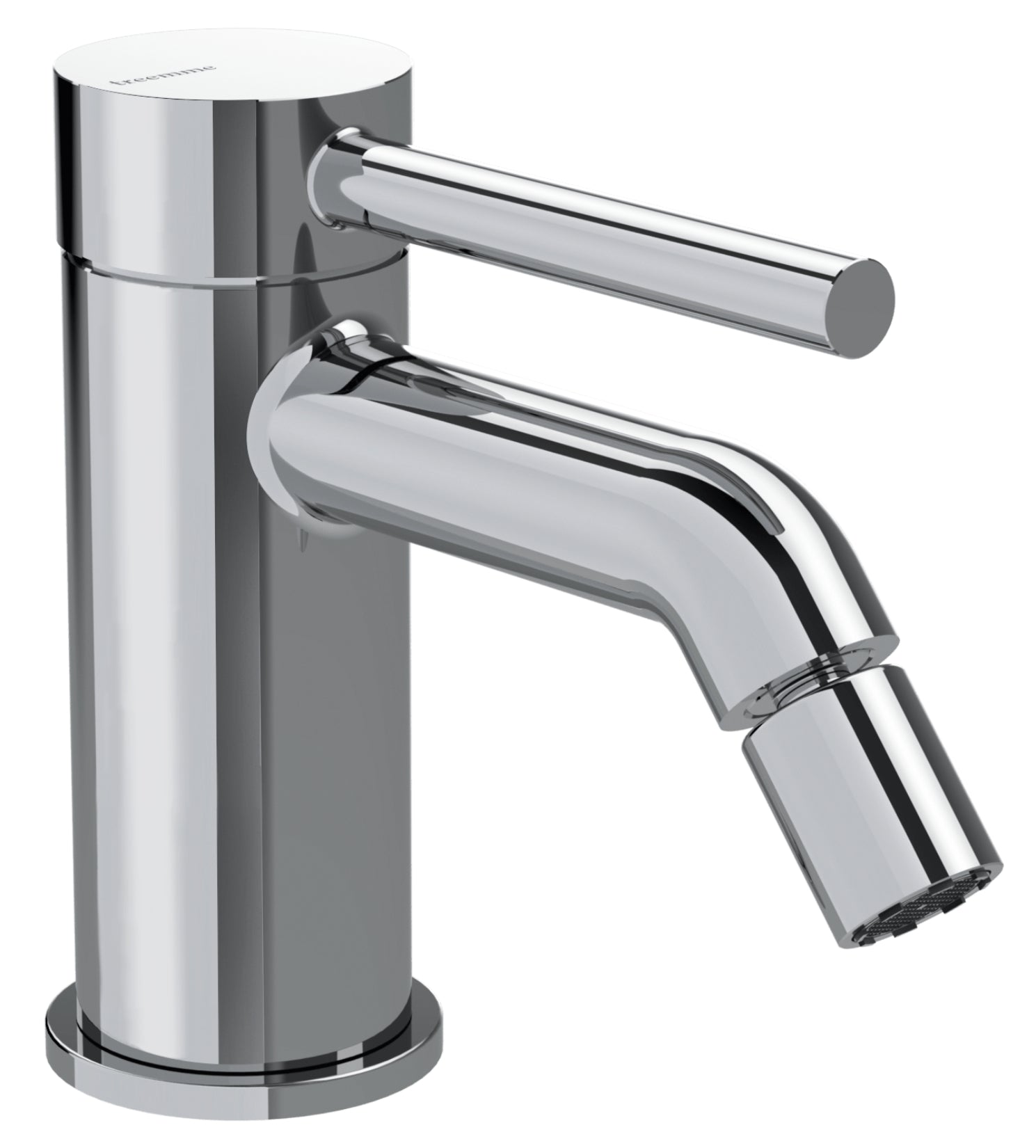 Rubinetterie Treemme 3M Contract Footprint IT 8C22 CC FP ZZ Miscelatore Bidet Da Appoggio Monoforo 1 Manopola Miscelazione Meccanica Stile Moderno Altezza 125 mm Profondità 146 mm Materiale Ottone Finitura Cromata
