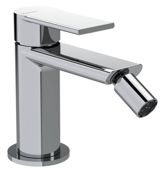Rubinetterie Treemme 3M Contract Mars IT 9C22 CC MA ZZ Miscelatore Bidet Da Appoggio Monoforo 1 Manopola Miscelazione Meccanica Stile Moderno Altezza 118 mm Profondità 137 mm Materiale Ottone Finitura Cromata