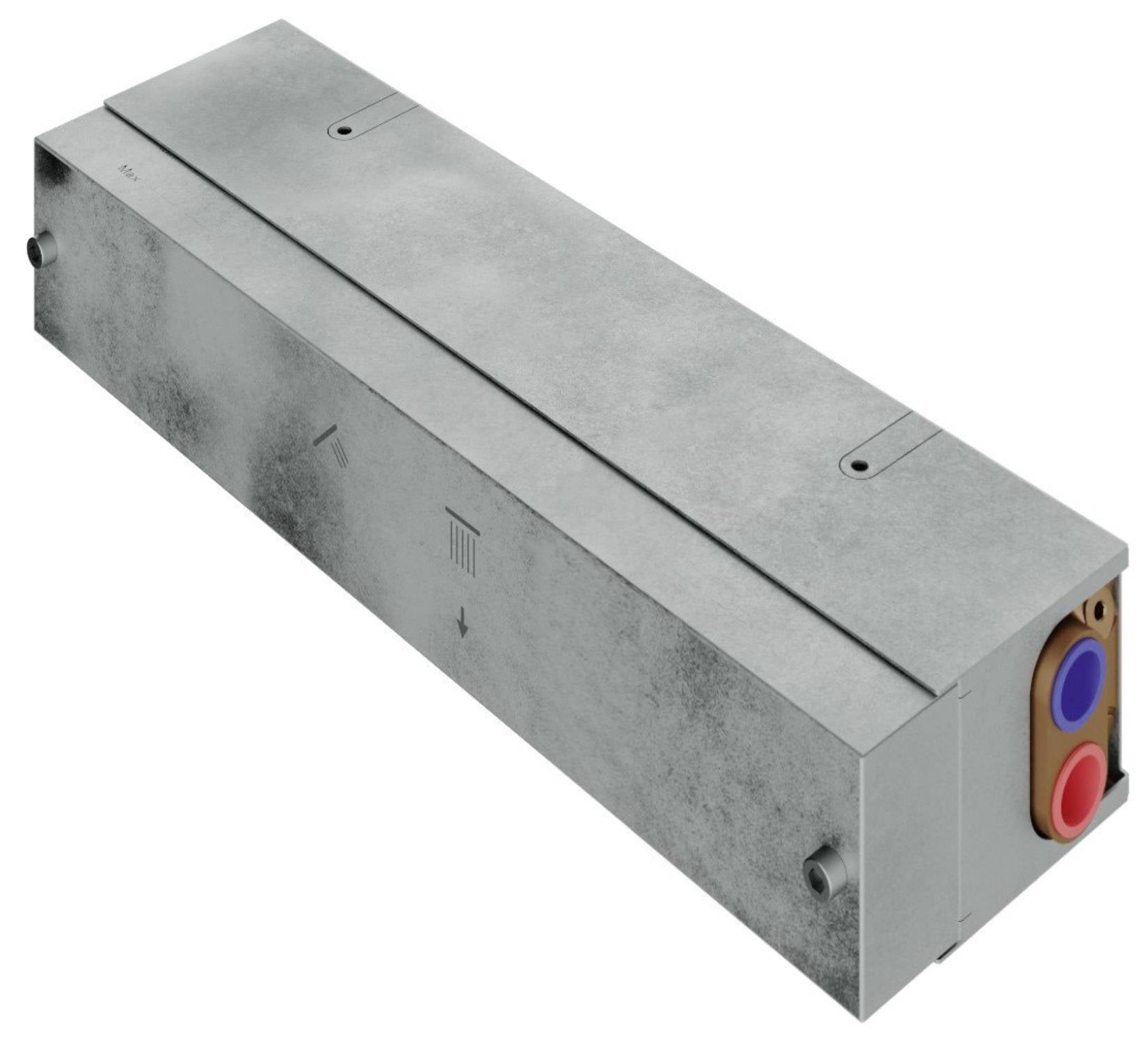 Rubinetterie Treemme 3M W-Touch RWIT 1B91 IS 01 + RWIT 1B91 ZZ 30 Miscelatore Doccia Meccanico Incasso 2 Uscite Parete 6 Fori 4 Manopole Stile Moderno Con Piastra Acciaio Inox Spazzolato Opaco Doccetta Metallo Flessibile PVC Parte Interna Esterna Incluse