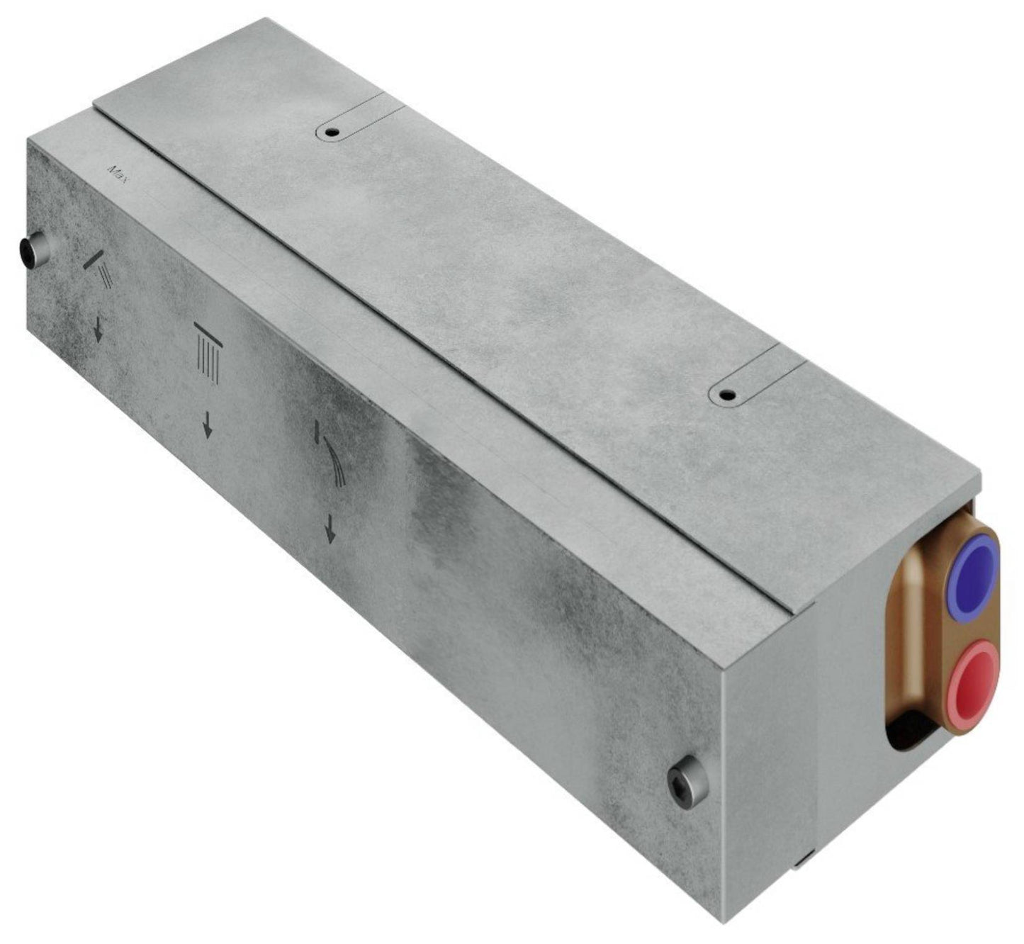 Rubinetterie Treemme 3M W-Touch RWIT 1B94 CC 01 + RWIT 1B94 ZZ 30 Miscelatore Doccia Termostatico Incasso 3 Uscite Parete 5 Fori Manopole Sistema Premi e Regola Parte Interna Esterna Incluse Stile Moderno Con Piastra Materiale Ottone Finitura Cromata