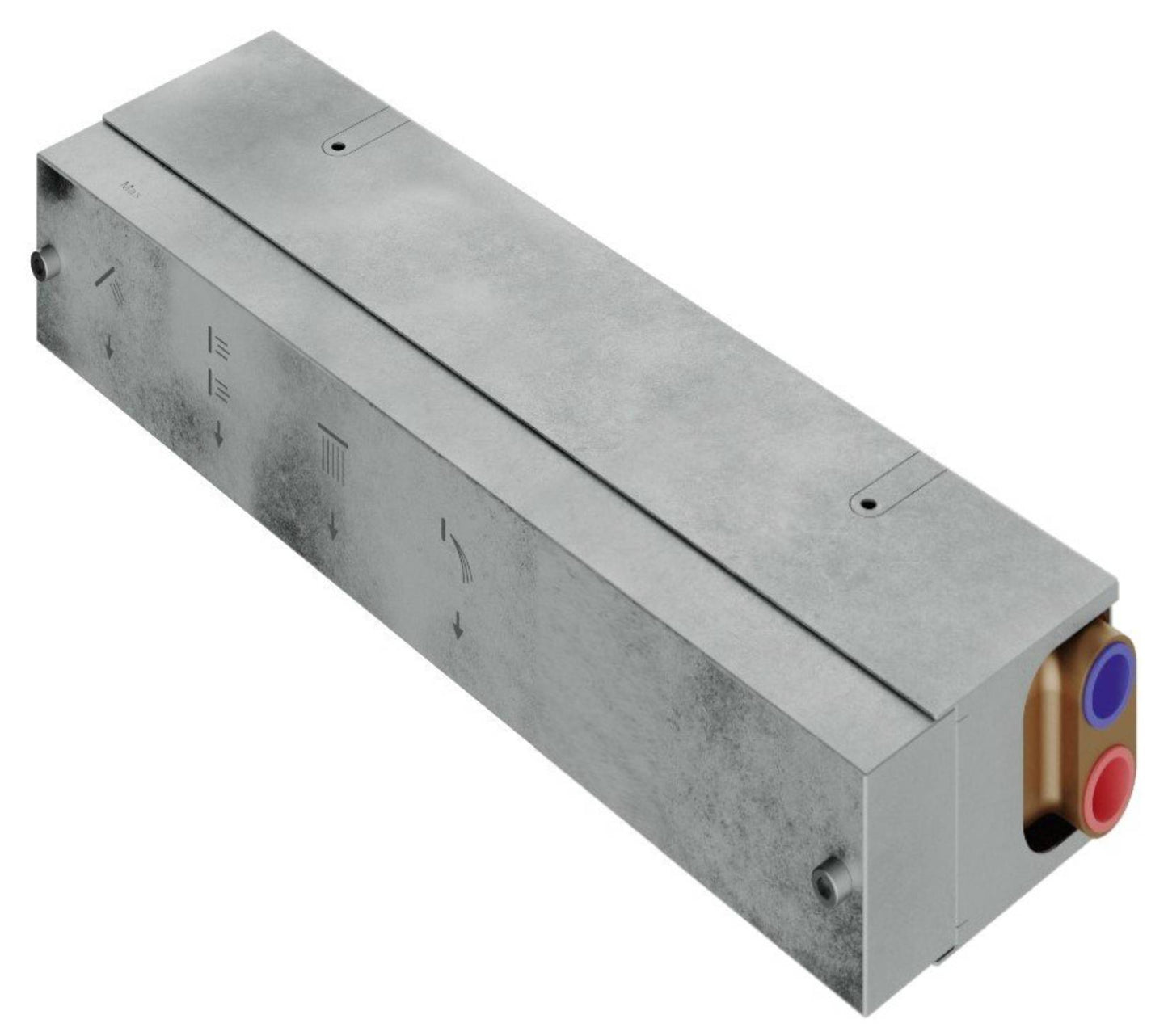 Rubinetterie Treemme 3M W-Touch RWIT 1BF4 CC 01 + RWIT 1BF4 ZZ 30 Miscelatore Doccia Termostatico Incasso 4 Uscite Parete 6 Fori Manopole Sistema Premi e Regola Parte Interna Esterna Incluse Stile Moderno Con Piastra Materiale Ottone Finitura Cromata