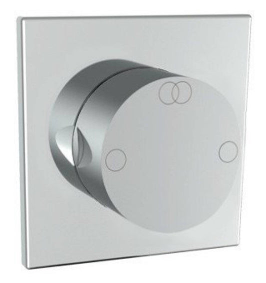 Rubinetterie Treemme 3M Showers & Thermostatics RWIT 75D5 CC 30 + RWIT 7AD5 ZZ 01 Rubinetto D'Arresto Deviatore Incasso 2 Uscite Senza Chiusura Acqua Monoforo Installazione Parete 1 Manopola Materiale Ottone Finitura Cromata Parte Interna Esterna Incluse