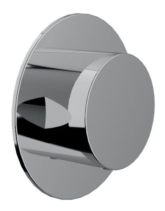 Rubinetterie Treemme 3M Showers & Thermostatics RWIT 75D6 CC 02 + RWIT 7AD5 ZZ 01 Rubinetto D'Arresto Deviatore Incasso 3 Uscite Senza Chiusura Acqua Monoforo Installazione Parete 1 Manopola Materiale Ottone Finitura Cromata Parte Interna Esterna Incluse