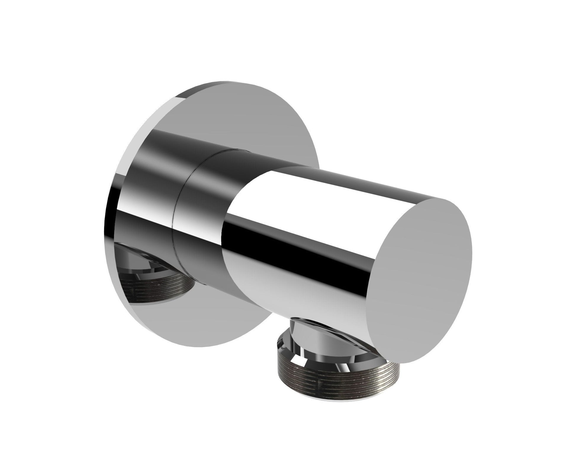 Rubinetterie Treemme 3M Contract TERMO S + Showers IT RTGA 123 CC Presa Acqua A Muro Tonda Per Doccetta a Mano Materiale Ottone Finitura Cromata