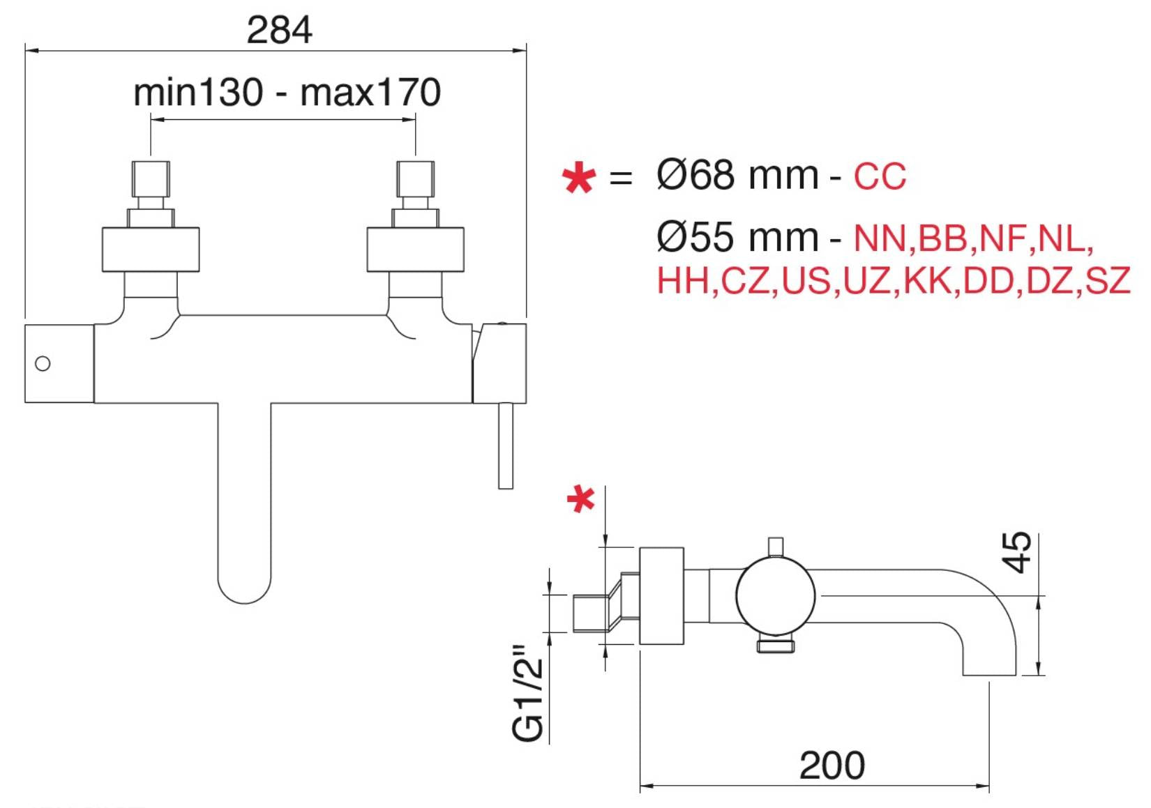Rubinetterie Treemme UP+ Miscelatore Monocomando Vasca Esterno Senza Set Doccia Materiale Ottone Finitura Cromata