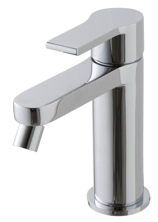 Rubinetterie Treemme 3M Contract Xero+ IT 7C22 CC XE ZZ Miscelatore Bidet Da Appoggio Monoforo 1 Manopola Miscelazione Meccanica Stile Moderno Altezza 154 mm Profondità 132 mm Materiale Ottone Finitura Cromata