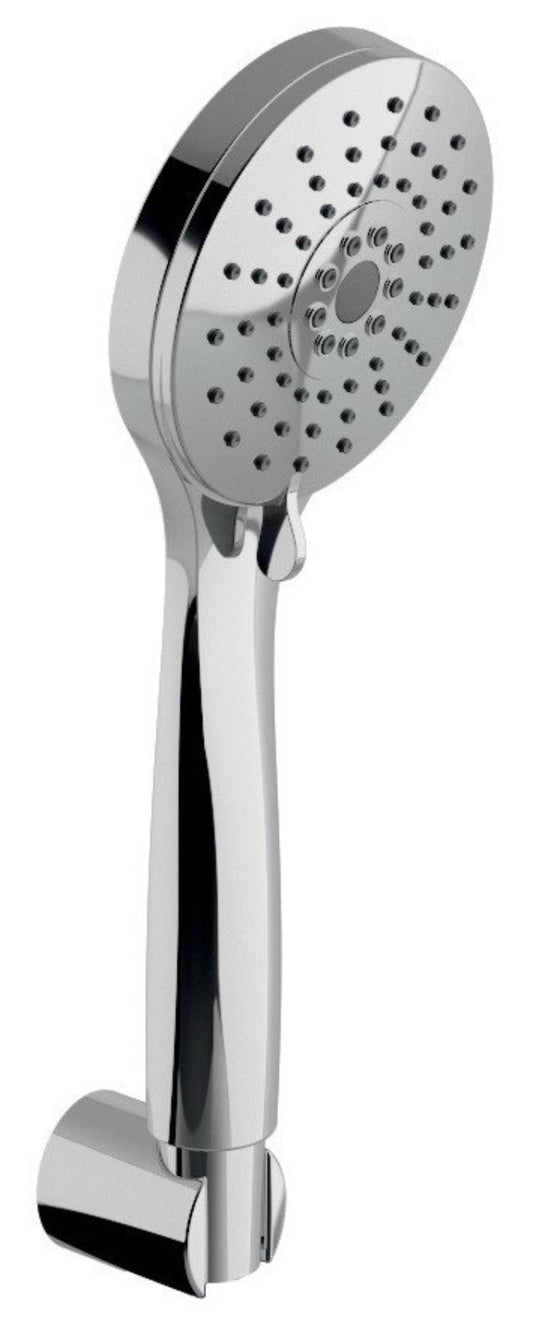 Rubinetterie Treemme 3M Contract Xero+ RWIT 5056 CC 02 Kit Gancio Doccetta Estraibile Forma Tonda Multigetto Materiale ABS Flessibile PVC 1,5 Metri Finitura Cromata Portata 8 Litri Al Minuto