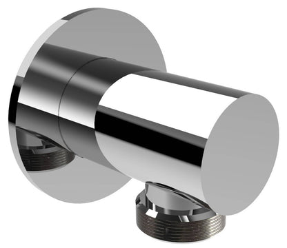 Rubinetterie Treemme 3M Contract Xero+ IT RTGA 123 CC Presa Acqua A Muro Tonda Materiale Ottone Finitura Cromata