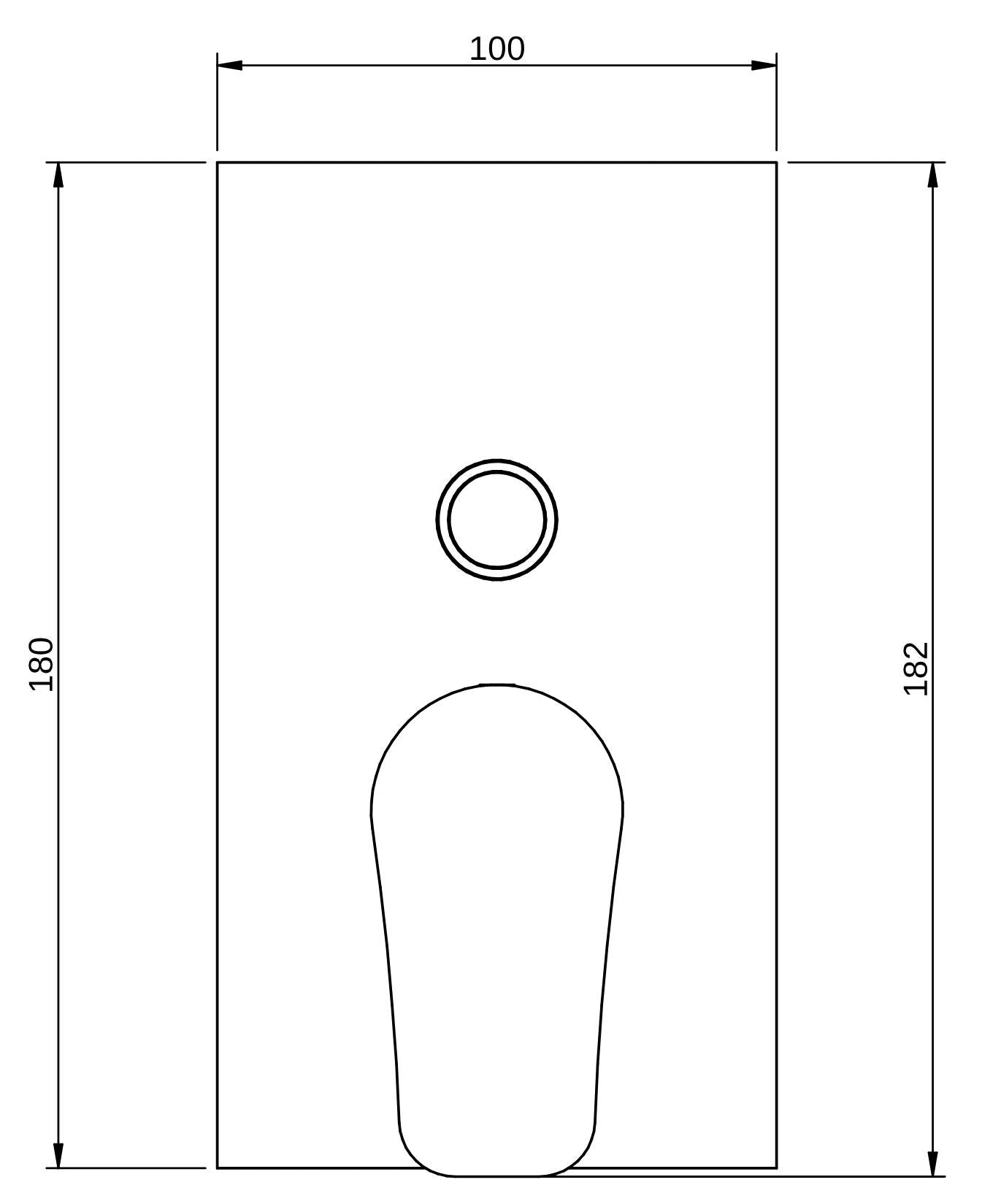 Rubinetterie Treemme 3M Contract ZIP RWIT 4949 CC 50 + RWIT 7C49 ZZ 01 Miscelatore Monocomando Meccanico Vasca / Doccia Incasso A Parete Con Piastra Con Deviatore a 2 Vie Una Manopola Stile Moderno Materiale Ottone Finitura Cromata