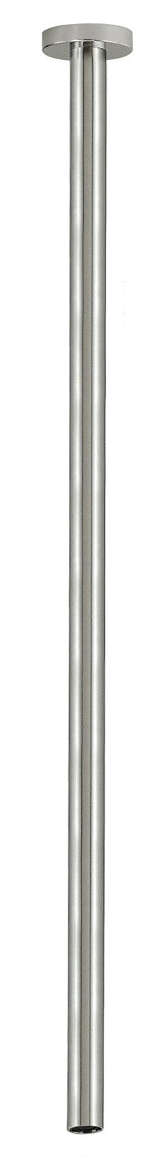 Rubinetterie Treemme 3M 22mm IT 6576 IS ZZ ZZ Bocca a Soffitto Con Rosone Getto Erogazione Uscita Acqua Materiale Acciaio Finitura Inox Spazzolato Opaco Forma Tonda Stile Moderno Monoforo Lunghezza 1600 mm Portata Acqua 5 Litri Al Minuto