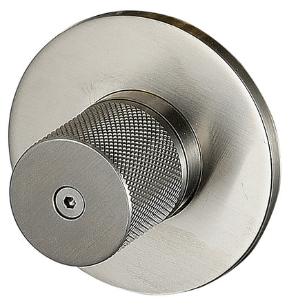 Rubinetterie Treemme 3M 22MM RWIT 11C8 IS 01 + RWIT 51A8 ZZ 03 Miscelatore Monocomando Monoforo Meccanico Doccia Incasso Parete Piastra 1 Manopola Una Via Stile Moderno Materiale Acciaio Spazzolato Opaco Inox Parte Interna Incasso Esterna Incluse