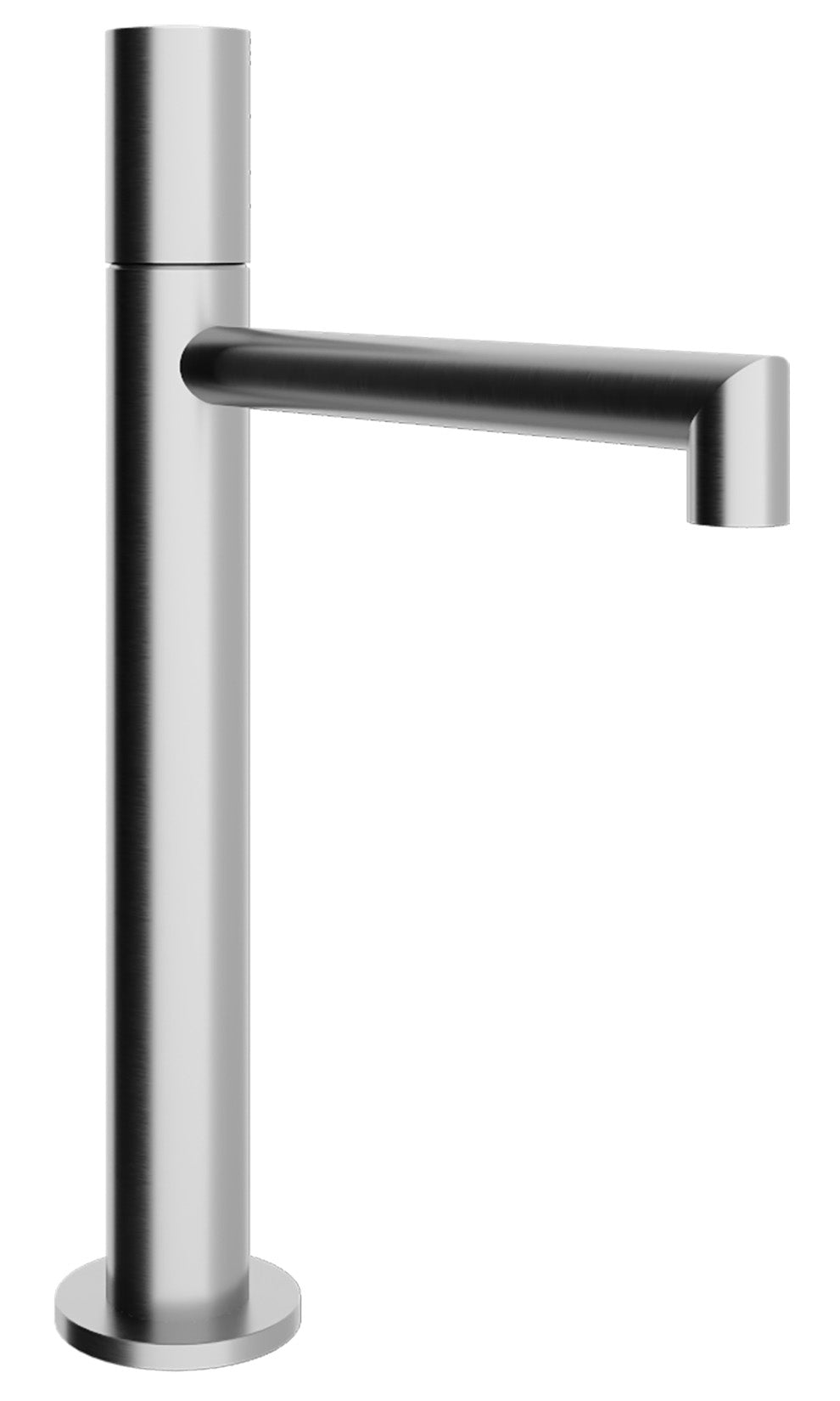 Rubinetterie Treemme 3M 28mm IT 3B27 IS GD ZZ Miscelatore Monocomando Lavabo 169 Appoggio 1 Manopola Liscia Monoforo Miscelazione Meccanica Forma Tonda Stile Moderno Altezza 251 mm Lunghezza 172 mm Materiale Acciaio Finitura Inox Spazzolato Opaco