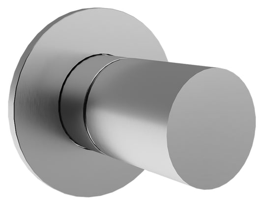 Rubinetterie Treemme 3M 28mm RWIT 3BC8 IS 01 + RWIT 51A8 ZZ 03 Miscelatore Monocomando Remoto Lavabo / Doccia Incasso Muro Meccanico 1 Via Monoforo Una Manopola Liscia Tonda Staffa Cartongesso Acciaio Inox Spazzolato Opaco Parte Interna Esterna Incluse