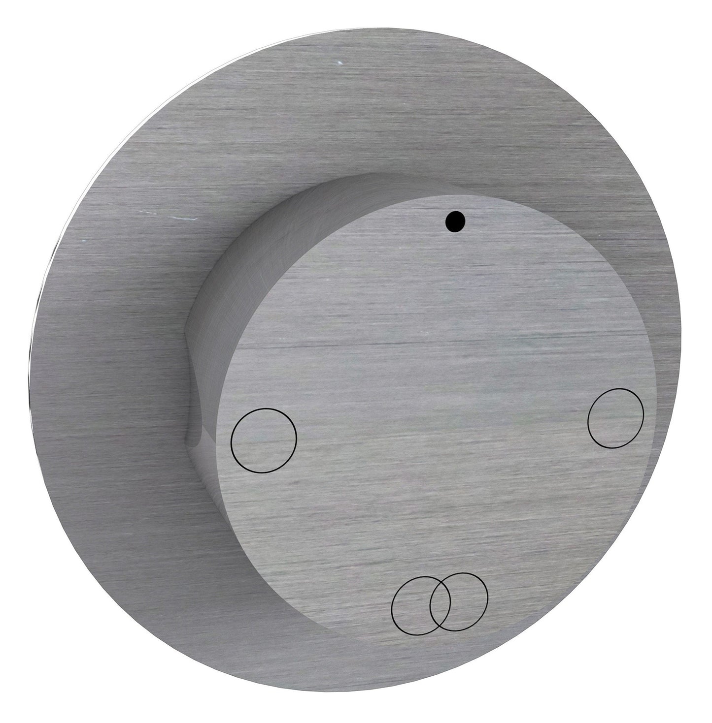 Rubinetterie Treemme 3M 28mm RWIT 75D5 IS 10 + RWIT 7AD5 ZZ 01 Rubinetto D’Arresto Deviatore Incasso 2 Uscite Installazione Parete Forma Tonda Monoforo 1 Manopola Materiale Acciaio Finitura Inox Spazzolato Opaco Parte Interna Esterna Incluse