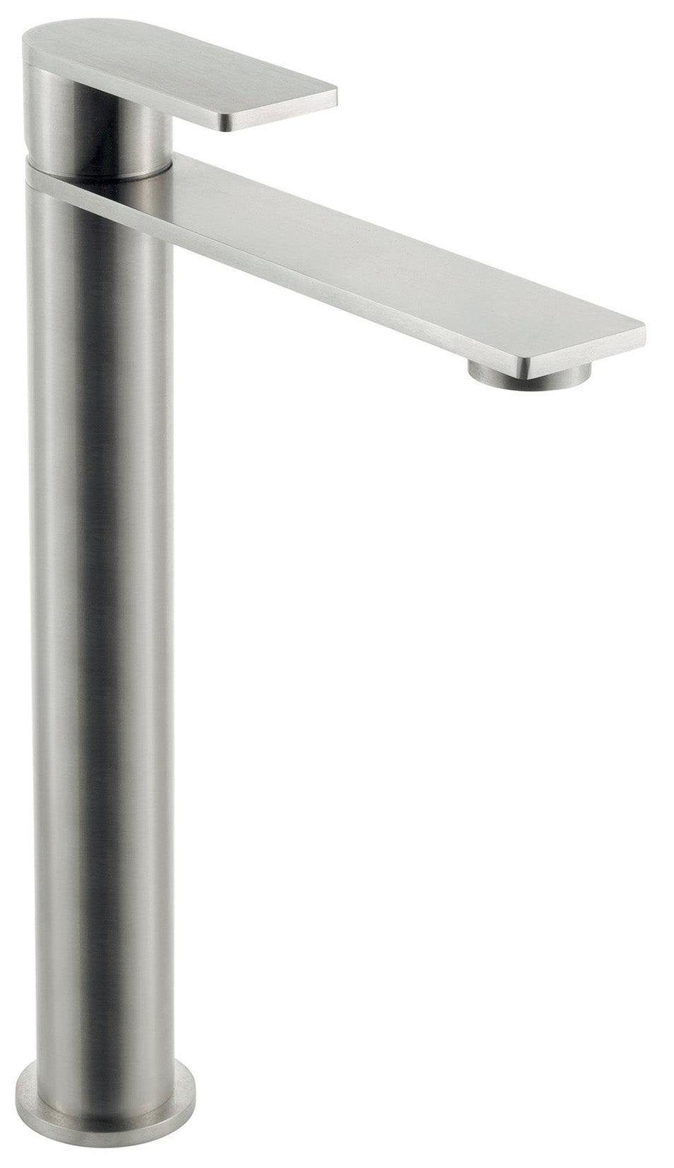 Rubinetterie Treemme 3M 3.6 IT 9A18 IS TS ZZ Miscelatore Monocomando Lavabo 246 Appoggio 1 Leva Monoforo Miscelazione Meccanica Stile Moderno Altezza 290 mm Lunghezza 193 mm Materiale Acciaio Finitura Inox Spazzolato Opaco