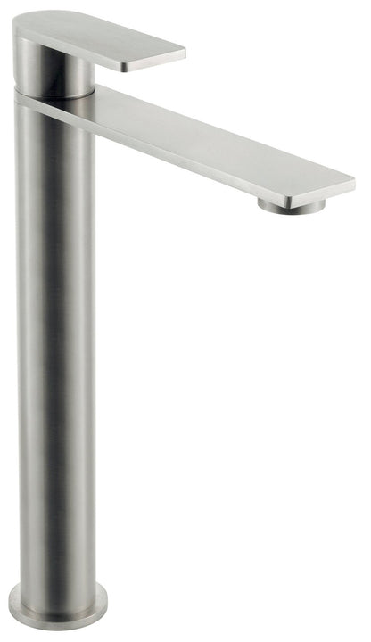 Rubinetterie Treemme 3M 3.6 IT 9A18 IS TS ZZ Miscelatore Monocomando Lavabo 246 Appoggio 1 Leva Monoforo Miscelazione Meccanica Stile Moderno Altezza 290 mm Lunghezza 193 mm Materiale Acciaio Finitura Inox Spazzolato Opaco