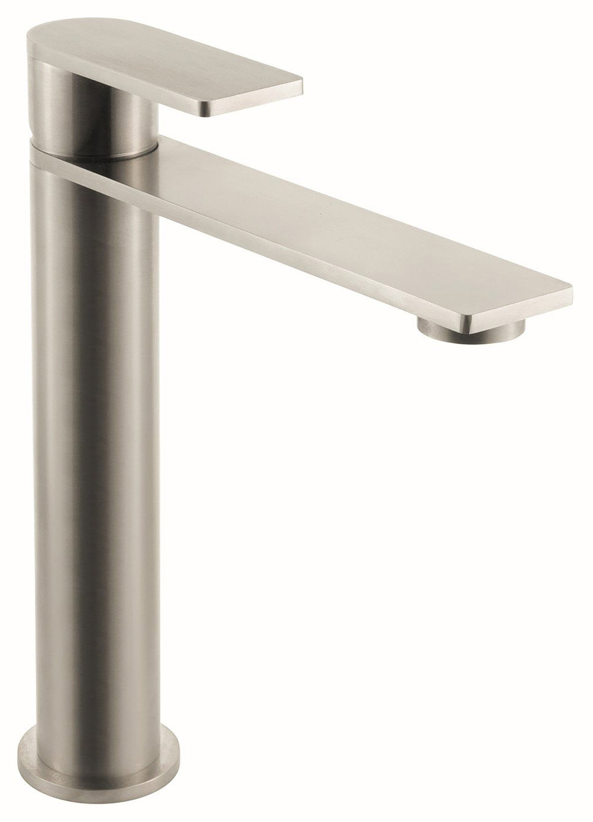 Rubinetterie Treemme 3M 3.6 IT 9A27 IS TS ZZ Miscelatore Monocomando Lavabo 166 Appoggio 1 Leva Monoforo Miscelazione Meccanica Stile Moderno Altezza 210 mm Lunghezza 193 mm Materiale Acciaio Finitura Inox Spazzolato Opaco