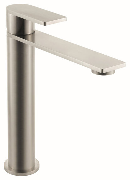 Rubinetterie Treemme 3M 3.6 IT 9A27 IS TS ZZ Miscelatore Monocomando Lavabo 166 Appoggio 1 Leva Monoforo Miscelazione Meccanica Stile Moderno Altezza 210 mm Lunghezza 193 mm Materiale Acciaio Finitura Inox Spazzolato Opaco