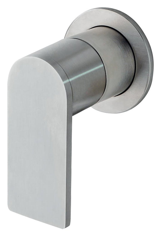 Rubinetterie Treemme 3M 3.6 RWIT 9AC8 IS 01 + RWIT 51A8 ZZ 03 Miscelatore Monocomando Remoto Lavabo Doccia Incasso Muro Meccanico 1 Uscita Monoforo 1 Leva Staffa Cartongesso Materiale Acciaio Finitura Inox Spazzolato Opaco Parte Interna Esterna Incluse