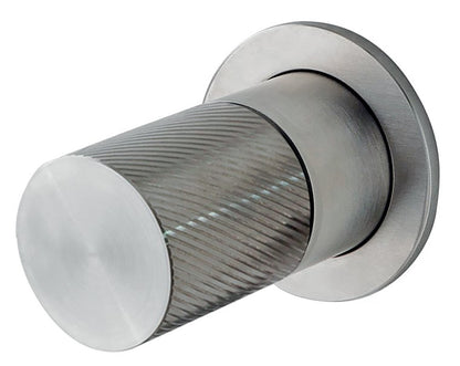 Rubinetterie Treemme 3M 3.6 RWIT 9AC8 IS 02 + RWIT 51A8 ZZ 03 Miscelatore Monocomando Remoto Lavabo Doccia Incasso Muro Meccanico 1 Via Monoforo Una Manopola Staffa Cartongesso Materiale Acciaio Finitura Inox Spazzolato Opaco Parte Interna Esterna Incluse