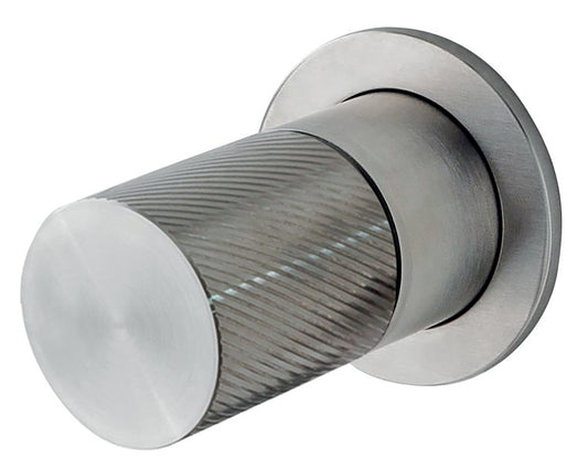 Rubinetterie Treemme 3M 3.6 RWIT 9AC8 IS 02 + RWIT 51A8 ZZ 03 Miscelatore Monocomando Remoto Lavabo Doccia Incasso Muro Meccanico 1 Via Monoforo Una Manopola Staffa Cartongesso Materiale Acciaio Finitura Inox Spazzolato Opaco Parte Interna Esterna Incluse