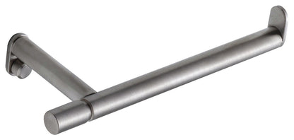 Rubinetterie Treemme 3M 40mm IT 4Z01 IS ZZ ZZ Portacarta Per Bagno Installazione A Parete Versione Sinistra Lunghezza 162 mm Materiale Acciaio Finitura Inox Spazzolato Opaco
