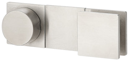 Rubinetterie Treemme 3M 5MM RWIT 2849 IS 96 + RWIT 2849 ZZ 98 Miscelatore Monocomando Meccanico Vasca / Doccia Incasso A Parete Con Piastra 3 Fori Una Manopola 2 Vie Stile Moderno Acciaio Inox Parte Esterna Interna Incluse