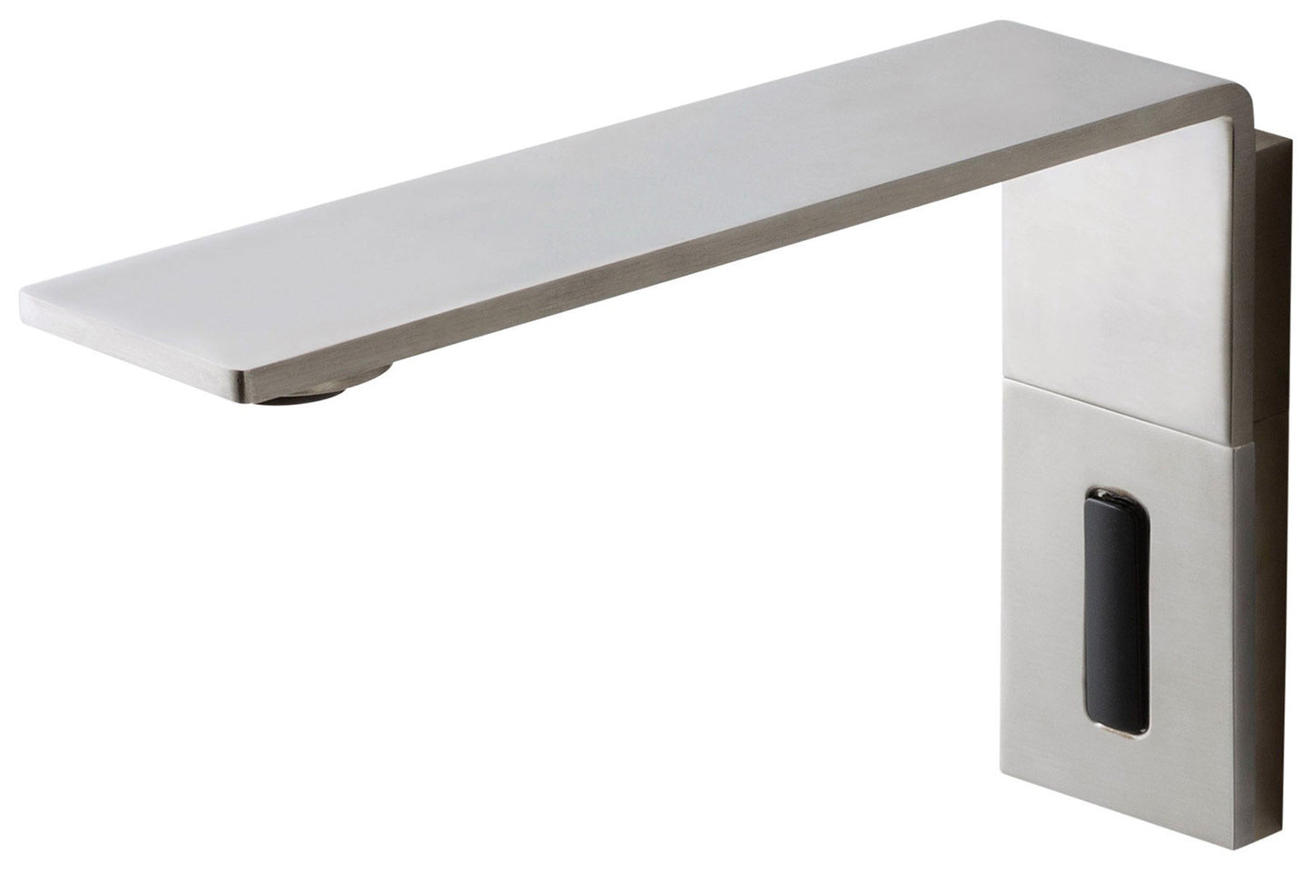 Rubinetterie Treemme 3M Electronic Washbasin Tap RWIT 2895 IS EL + RWIT 2895 ZZ 01 Rubinetto Elettronico Fotocellula Lavabo 170 Alimentazione Elettrica Standard Solo Acqua Fredda Muro Altezza 120 Lunghezza 196 mm Parte Interna Esterna Incluse Acciaio Inox