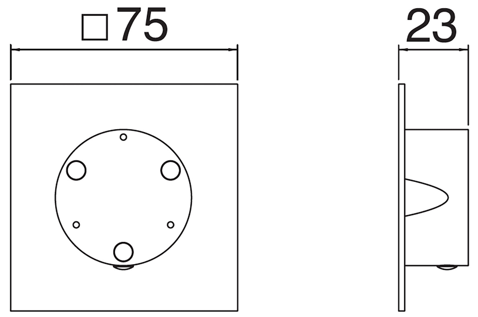 Rubinetterie Treemme 3M 5MM RWIT 75D6 IS 15 + RWIT 7AD5 ZZ 01 Rubinetto D’Arresto Deviatore Incasso 3 Uscite Installazione Parete Monoforo 1 Manopola Materiale Acciaio Finitura Inox Spazzolato Opaco