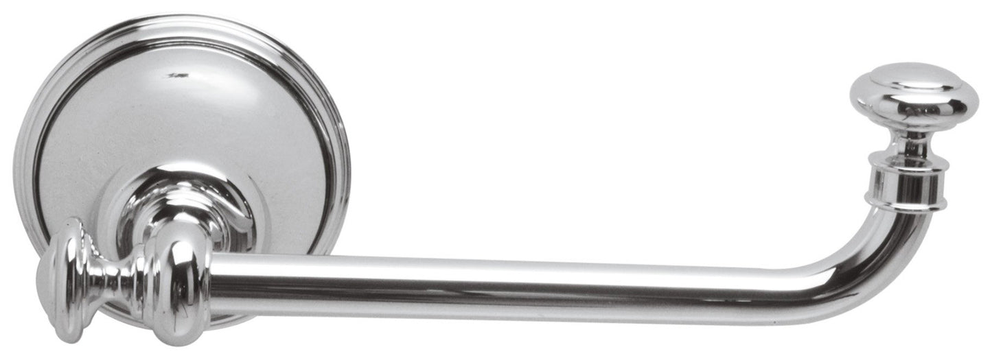Rubinetterie Treemme 3M 8200 IT 8201 CC ZZ ZZ Portacarta Porta Rotolo Carta Igienica Per Bagno Installazione A Parete Forma Tonda Stile Classico Lunghezza 191,5 mm Profondità 87 mm Materiale Ottone Finitura Cromato