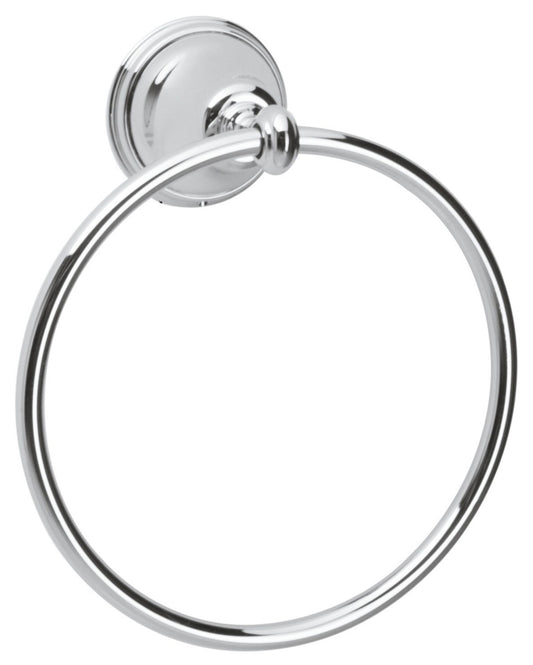 Rubinetterie Treemme 3M 8200 IT 8221 CC ZZ ZZ Portasalviette Ad Anello Per Bagno Installazione A Parete Forma Tonda Diametro Ø 185 mm Materiale Ottone Finitura Cromata