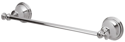 Rubinetterie Treemme 3M 8200 IT 8224 CC ZZ ZZ Portasalviette Per Bagno Installazione A Parete Forma Tonda Stile Classico Lunghezza 371 mm Profondità 87,5 mm Materiale Ottone Finitura Cromata