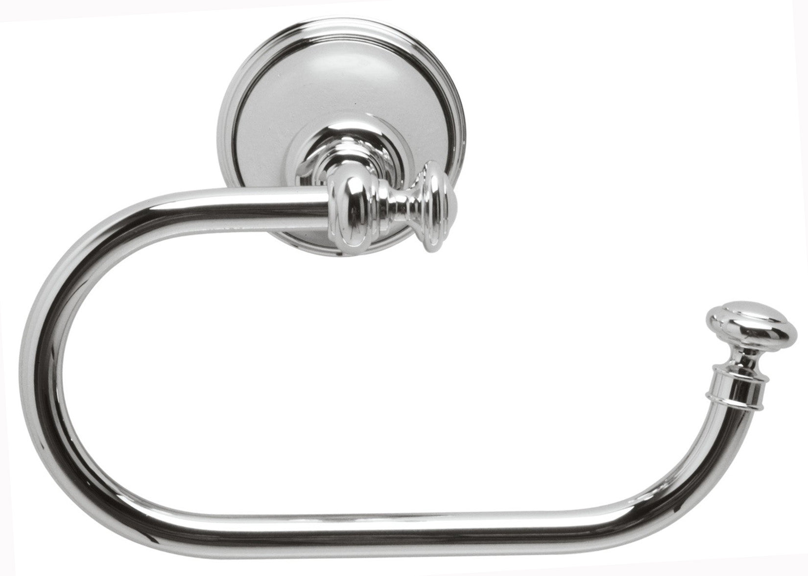 Rubinetterie Treemme 3M 8200 IT 8227 CC ZZ ZZ Portacarta Porta Rotolo Carta Igienica Ad Anello Per Bagno Installazione A Parete Forma Tonda Stile Classico Lunghezza 204,5 mm Profondità 131,5 mm Materiale Ottone Finitura Cromato