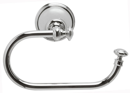 Rubinetterie Treemme 3M 8200 IT 8227 CC ZZ ZZ Portacarta Porta Rotolo Carta Igienica Ad Anello Per Bagno Installazione A Parete Forma Tonda Stile Classico Lunghezza 204,5 mm Profondità 131,5 mm Materiale Ottone Finitura Cromato