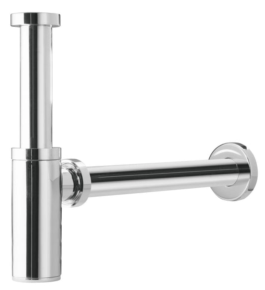 Rubinetterie Treemme 3M Contract Bamboo IT 0405 CC ZZ ZZ Sifone A Vista Tondo Materiale Ottone Finitura Cromata