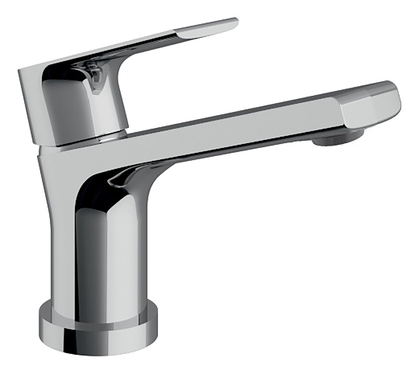 Rubinetterie Treemme 3M Contract Bamboo IT 5011 CC BM ZZ Miscelatore Monocomando Lavabo 100 Appoggio 1 Leva Monoforo Miscelazione Meccanica Stile Moderno Altezza 136 mm Lunghezza 173 mm Materiale Ottone Finitura Cromata