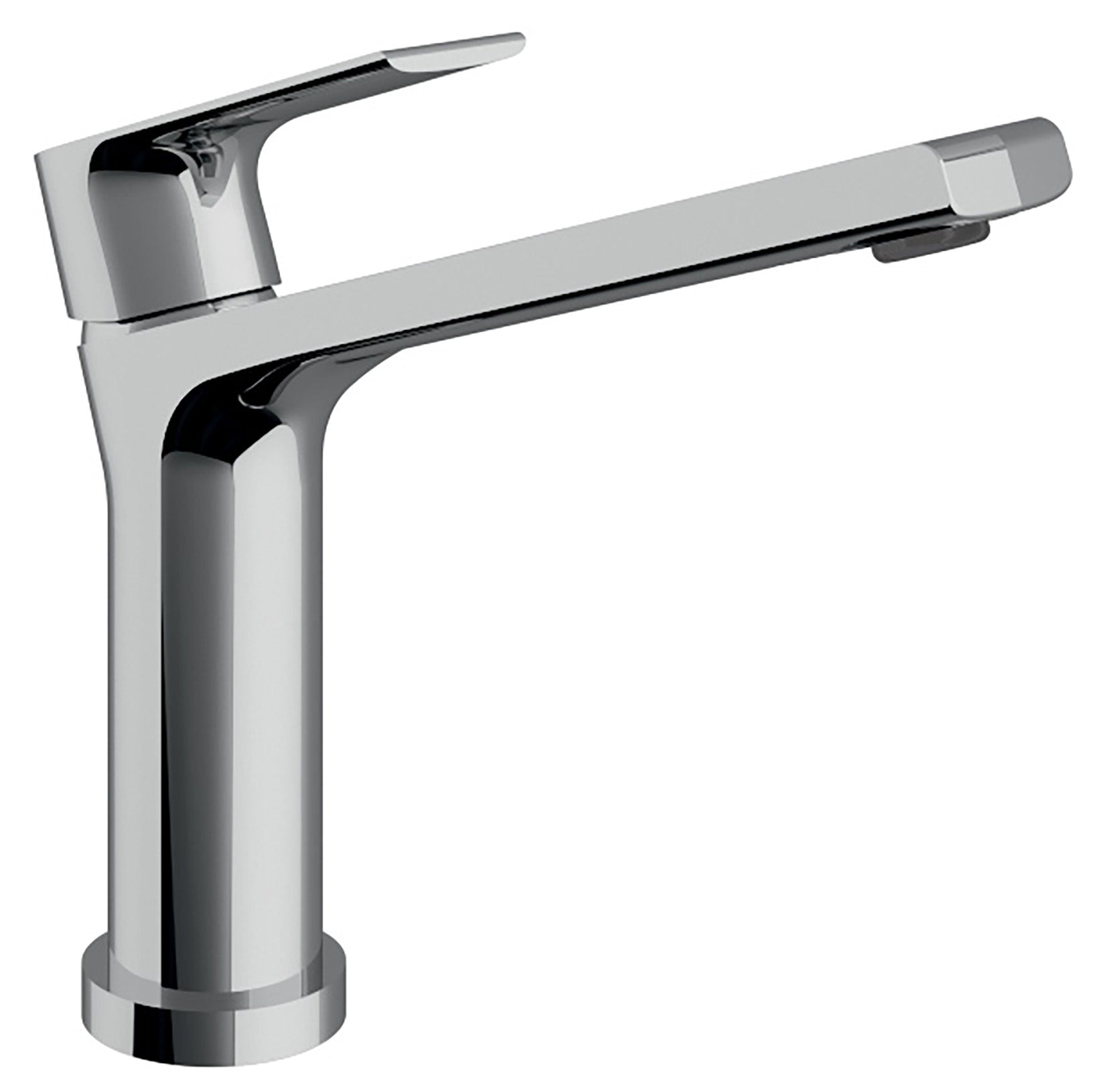 Rubinetterie Treemme 3M Contract Bamboo IT 5027 CC BM ZZ Miscelatore Monocomando Lavabo 160 Appoggio 1 Leva Monoforo Miscelazione Meccanica Stile Moderno Altezza 187 mm Lunghezza 207 mm Materiale Ottone Finitura Cromata