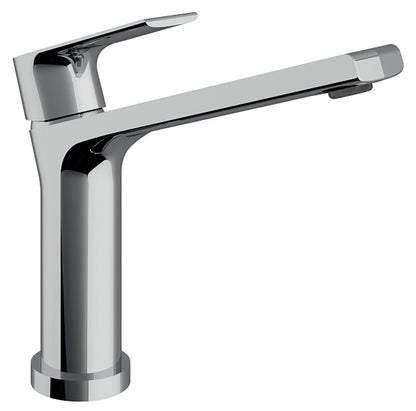 Rubinetterie Treemme 3M Contract Bamboo IT 5027 CC BM ZZ Miscelatore Monocomando Lavabo 160 Appoggio 1 Leva Monoforo Miscelazione Meccanica Stile Moderno Altezza 187 mm Lunghezza 207 mm Materiale Ottone Finitura Cromata